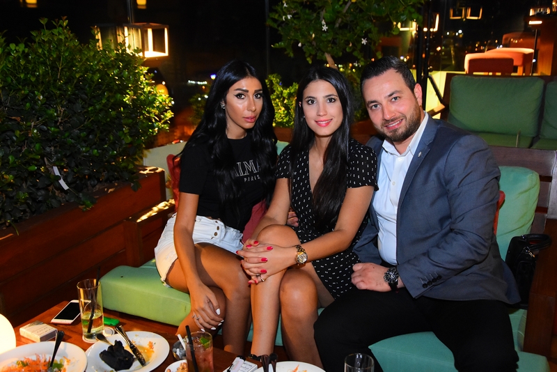 Nathaly Safy and Rabih Rahal at The View